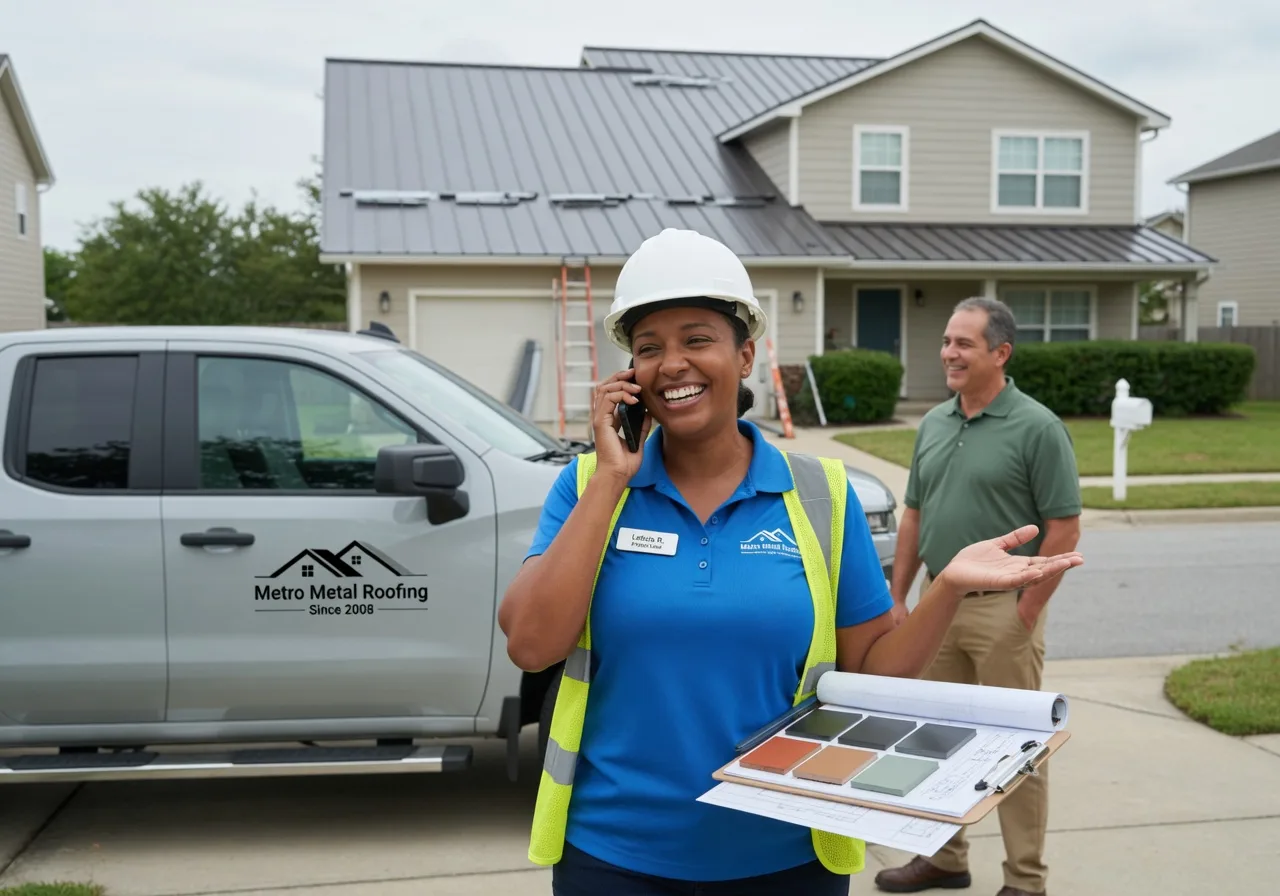 Storm Damage Metal Roof Repair in Dozier, AL